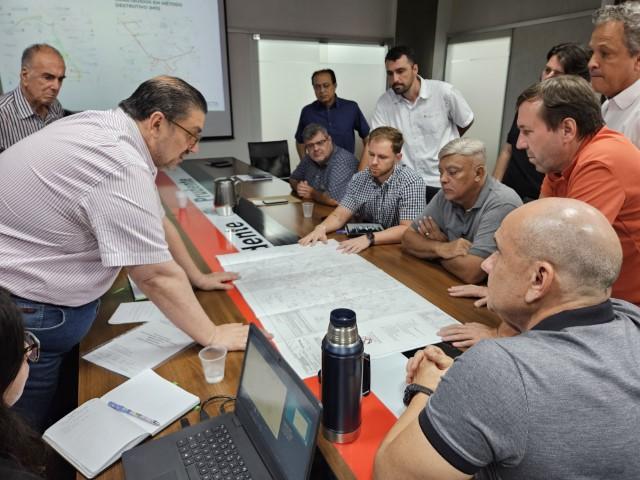Vice-prefeito e secretários são apresentados a projeto de expansão do biometano em PP - Sassom foto