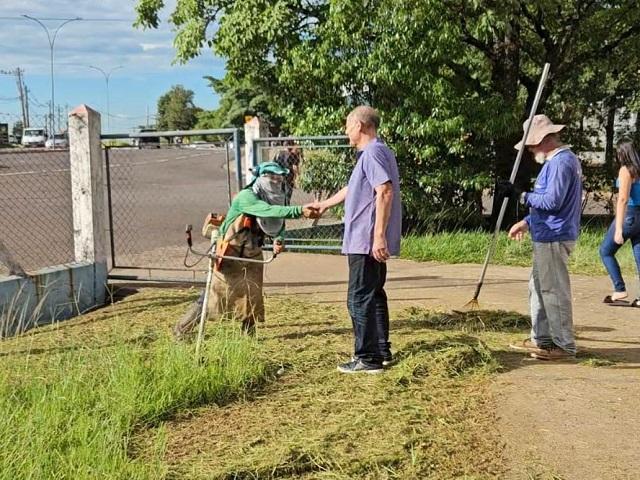 Prefeito Tupã acompanha zeladoria e conclusão de obras em galeria no São Matheus - Sassom foto