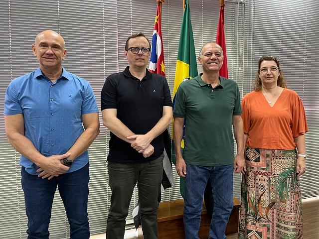 Prefeito Tupã recebe diretora da Unesp para discutir ações entre município e universidade - Sassom foto